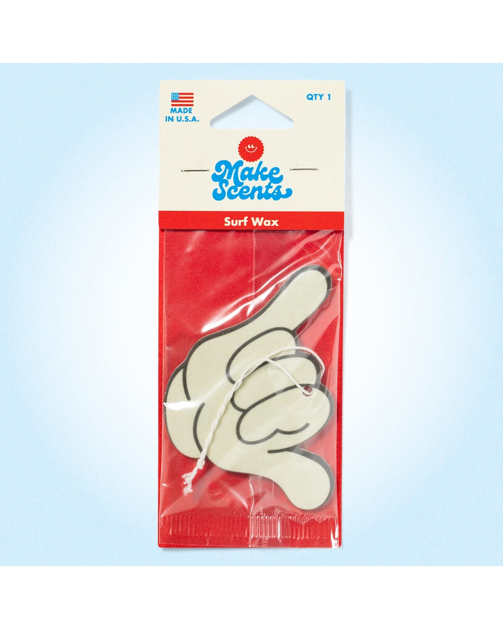 Make Scents Shaka Surf Wax Air Freshener - packaging