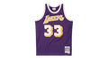 Mitchell & Ness Los Angeles Lakers Kareem Abdul-Jabbar 1983 Hardwood Classics Swingman Jersey