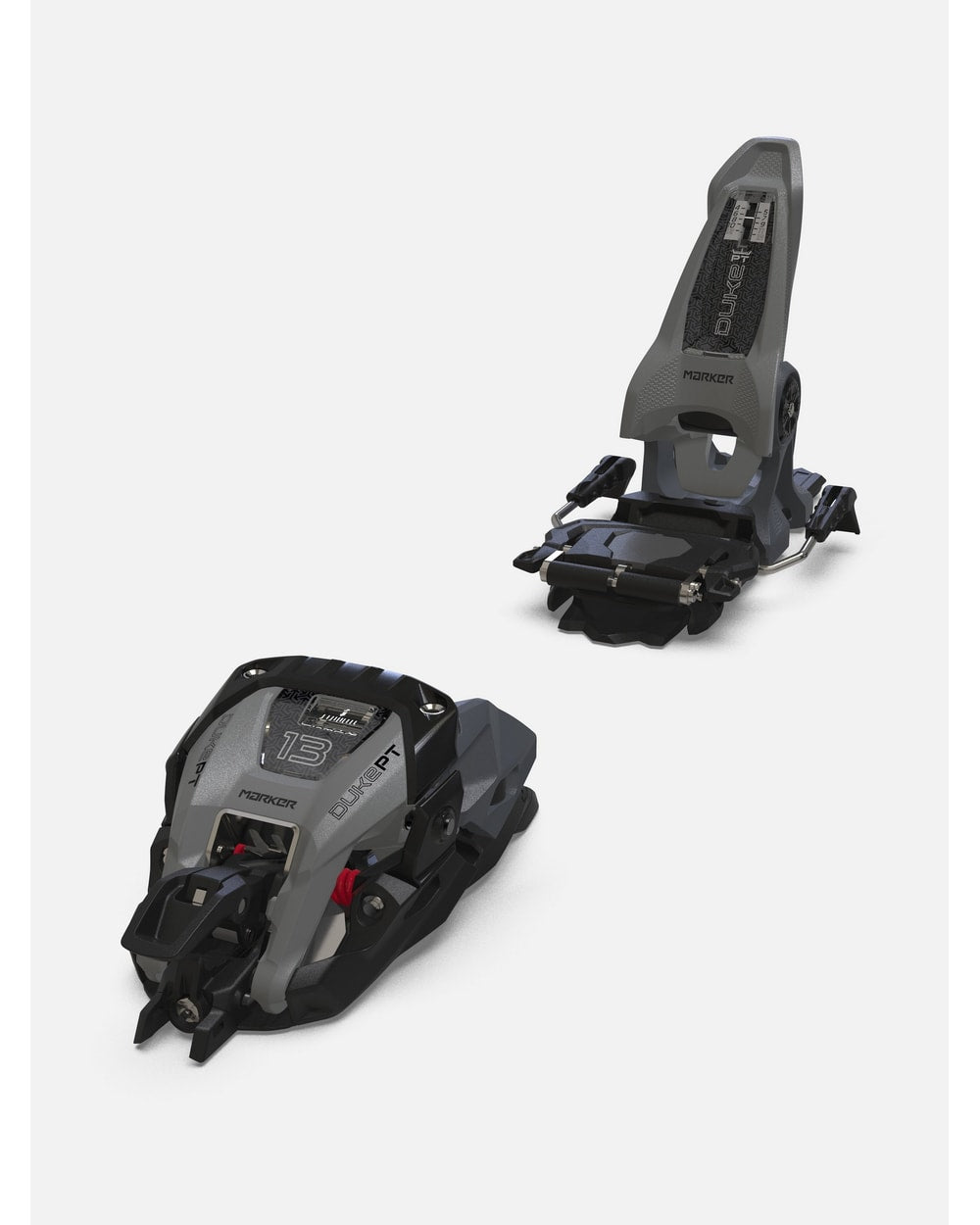Marker Duke PT 13 Bindings - Gray/Black