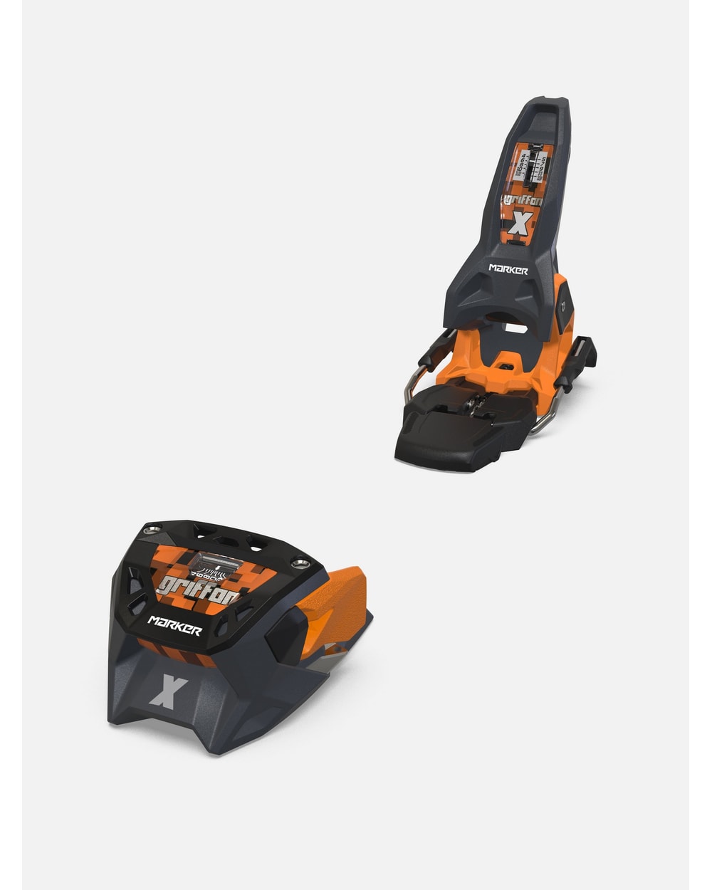 Marker Griffon X 13 Bindings - Graphite/Orange