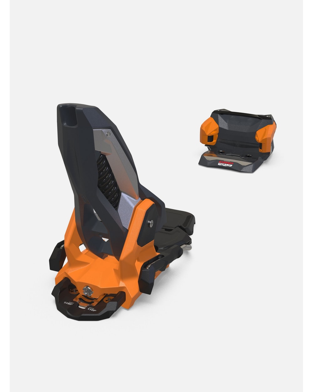 Marker Griffon X 13 Bindings - Graphite/Orange, heel and brake detail