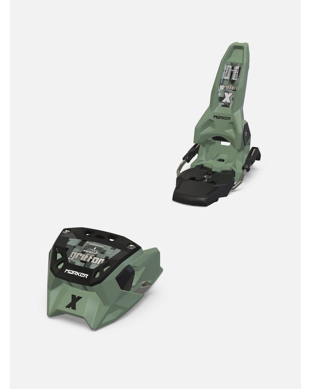 Marker Griffon X 13 Bindings - Green/Black
