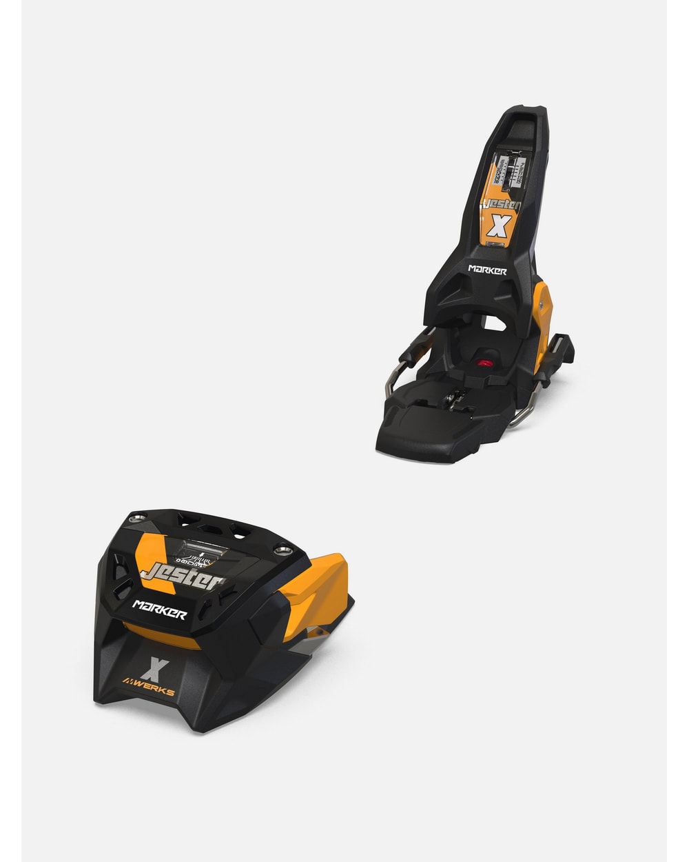 Marker Jester X 16 MWerks Bindings - Black/Orange
