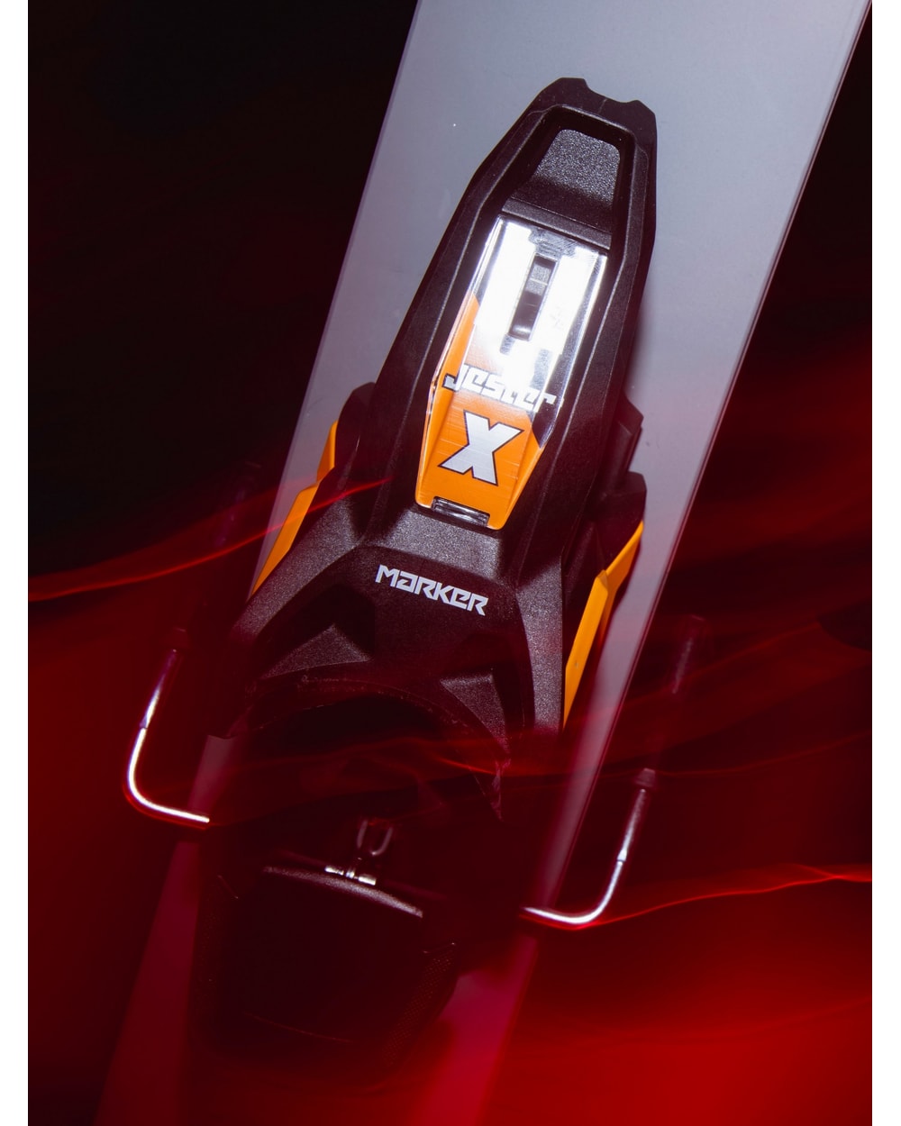 Marker Jester X 16 MWerks Bindings - heel piece detail
