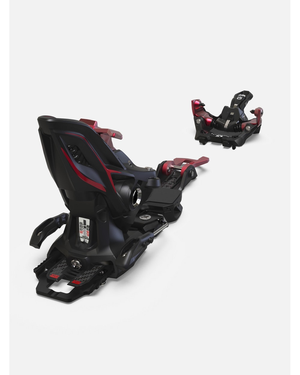 Marker Kingpin 13 Bindings - Black/Red