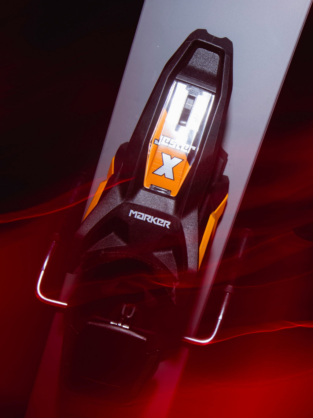 Marker Jester X 16 MWerks Bindings - heel piece detail