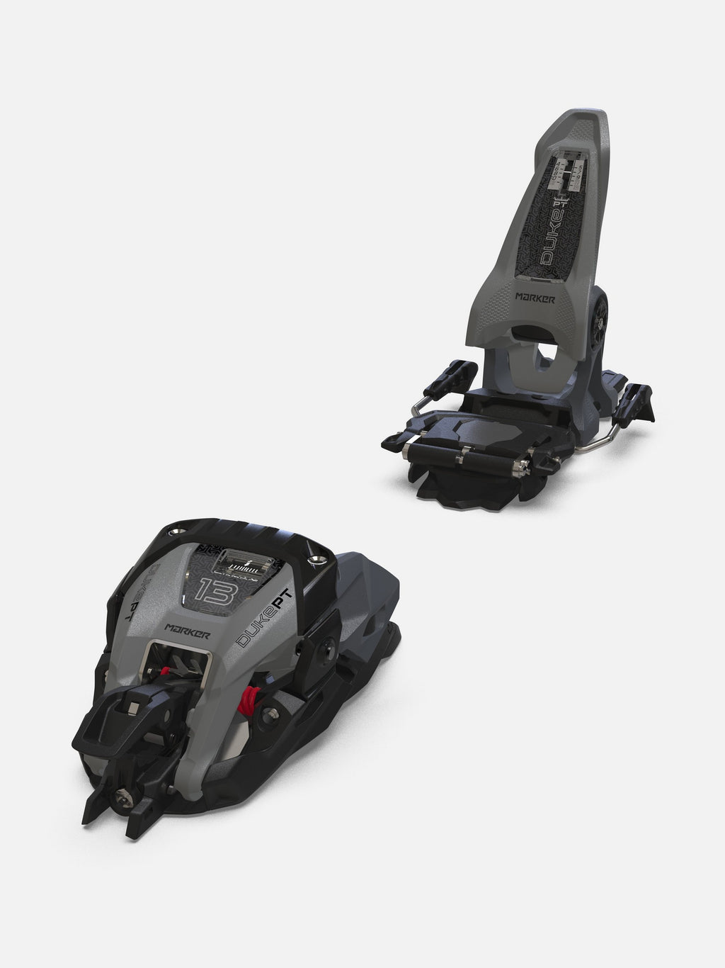 Marker Duke PT 13 Bindings - Gray/Black