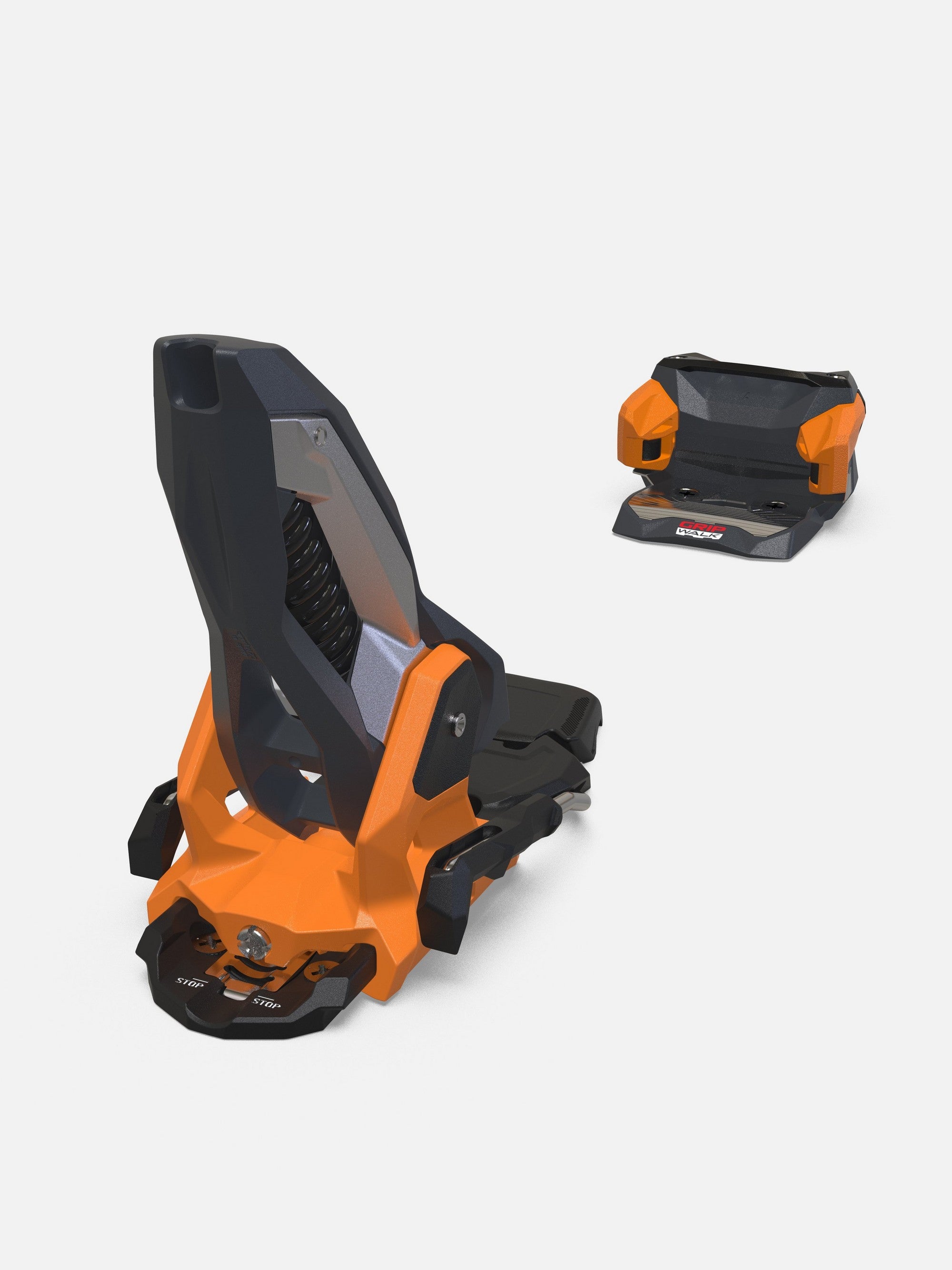 Marker Griffon X 13 Bindings - Graphite/Orange, heel and brake detail