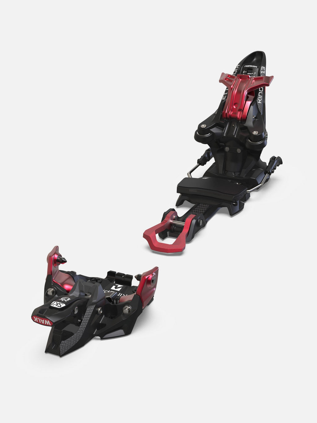 Marker Kingpin 13 Bindings - Black/Red