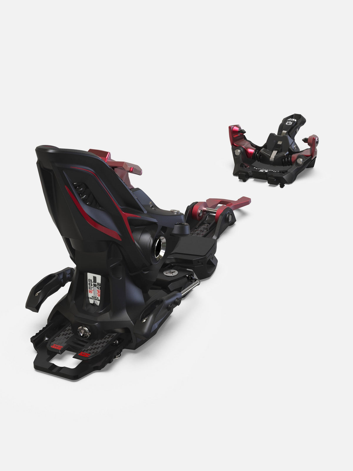 Marker Kingpin 13 Bindings - Black/Red