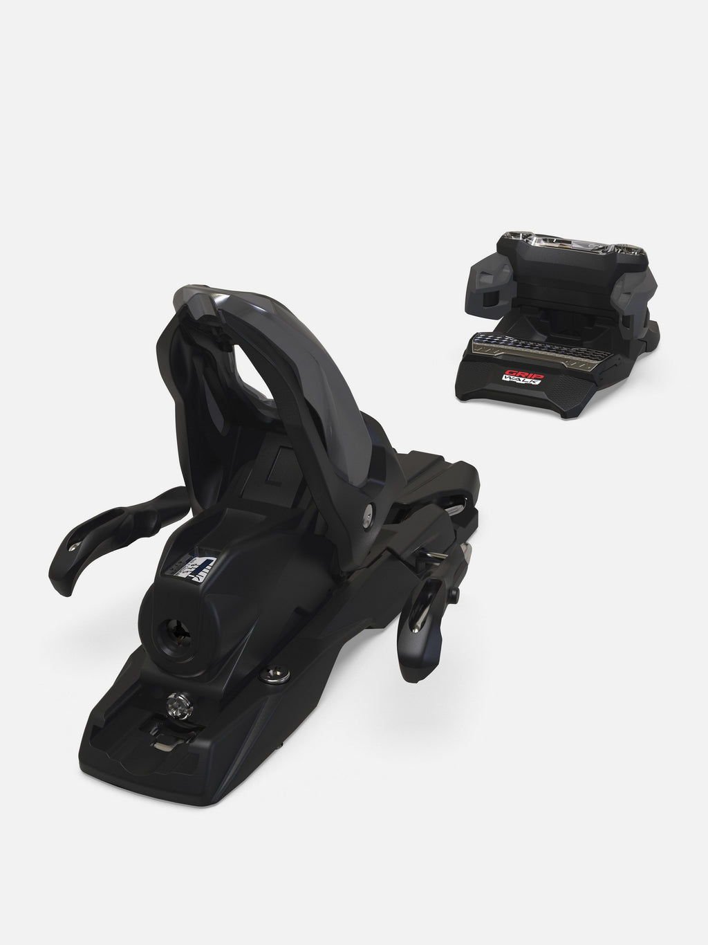 Marker Squire 10 Bindings - Black, heel and brake detail