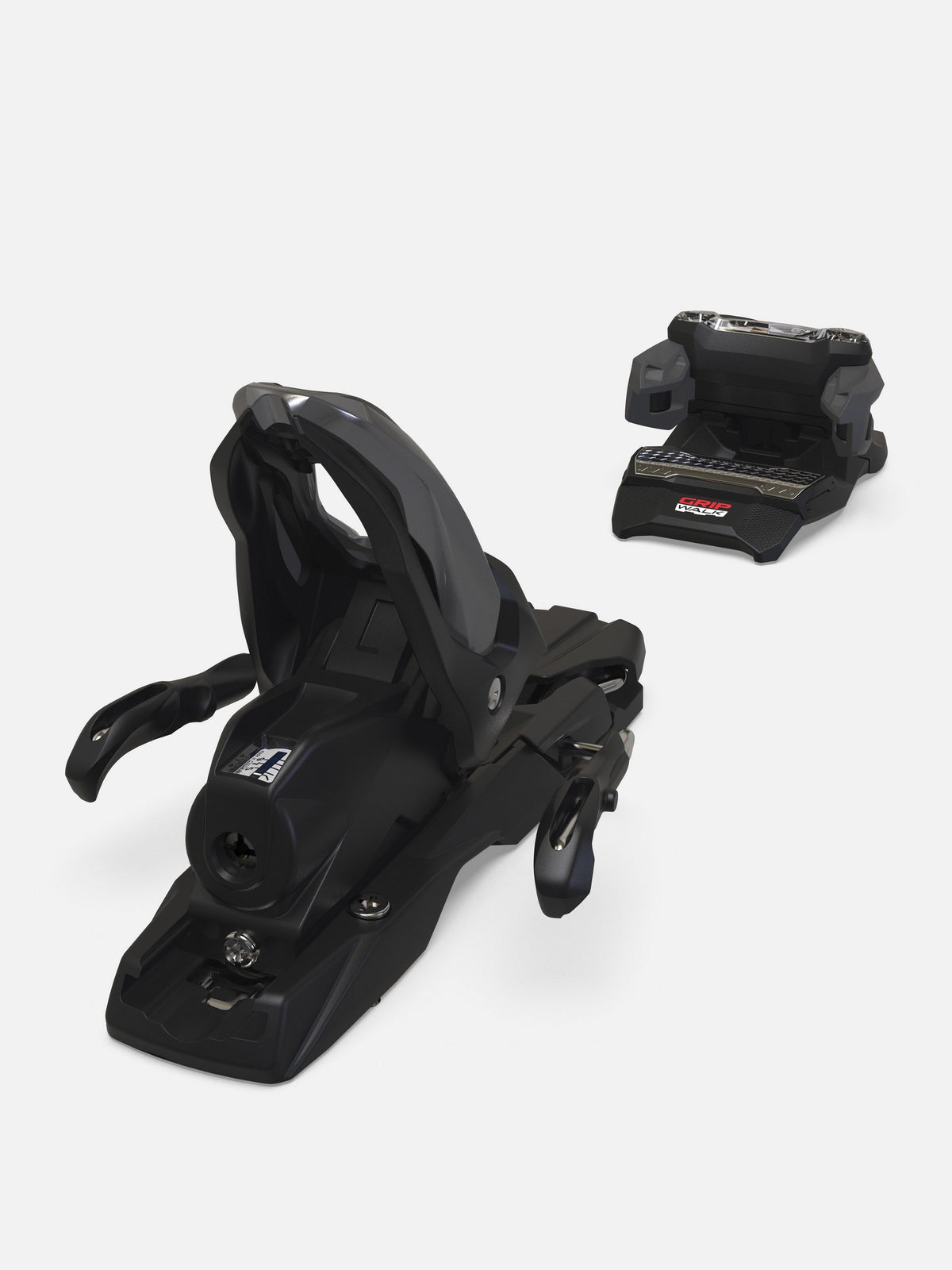 Marker Squire 10 Bindings - Black, heel and brake detail