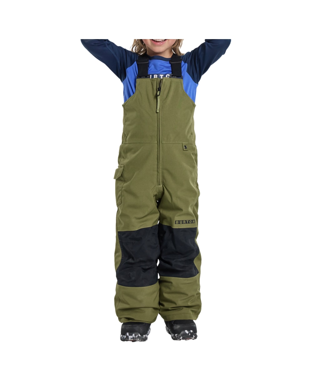 Burton Toddler Maven 2L Bib Pant - Martini Olive - front
