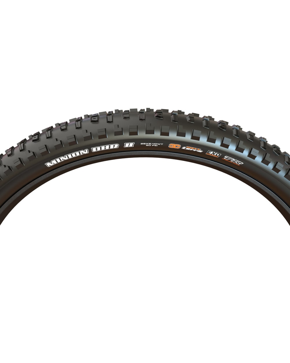 Maxxis Minion DHR II sidewall detail