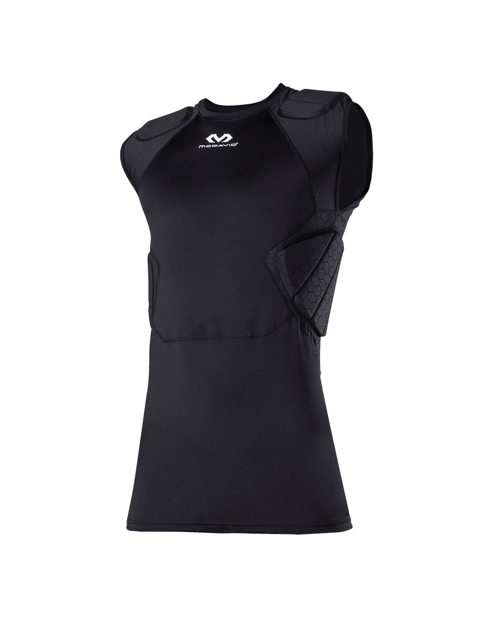 McDavid Rival Integrated 5-Pad Shirt black - front