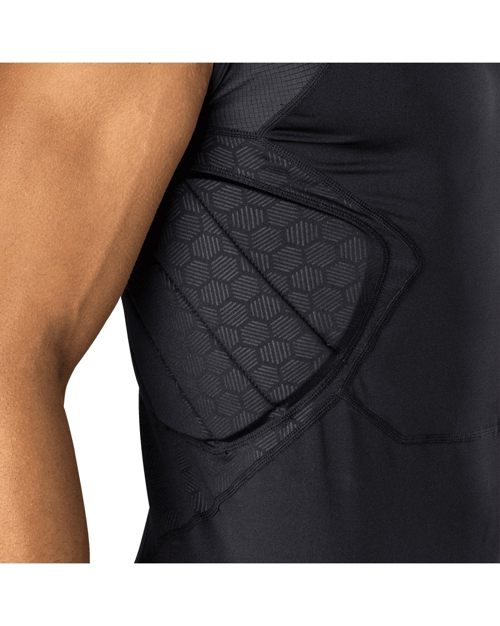 McDavid Rival Integrated 5-Pad Shirt black - detail