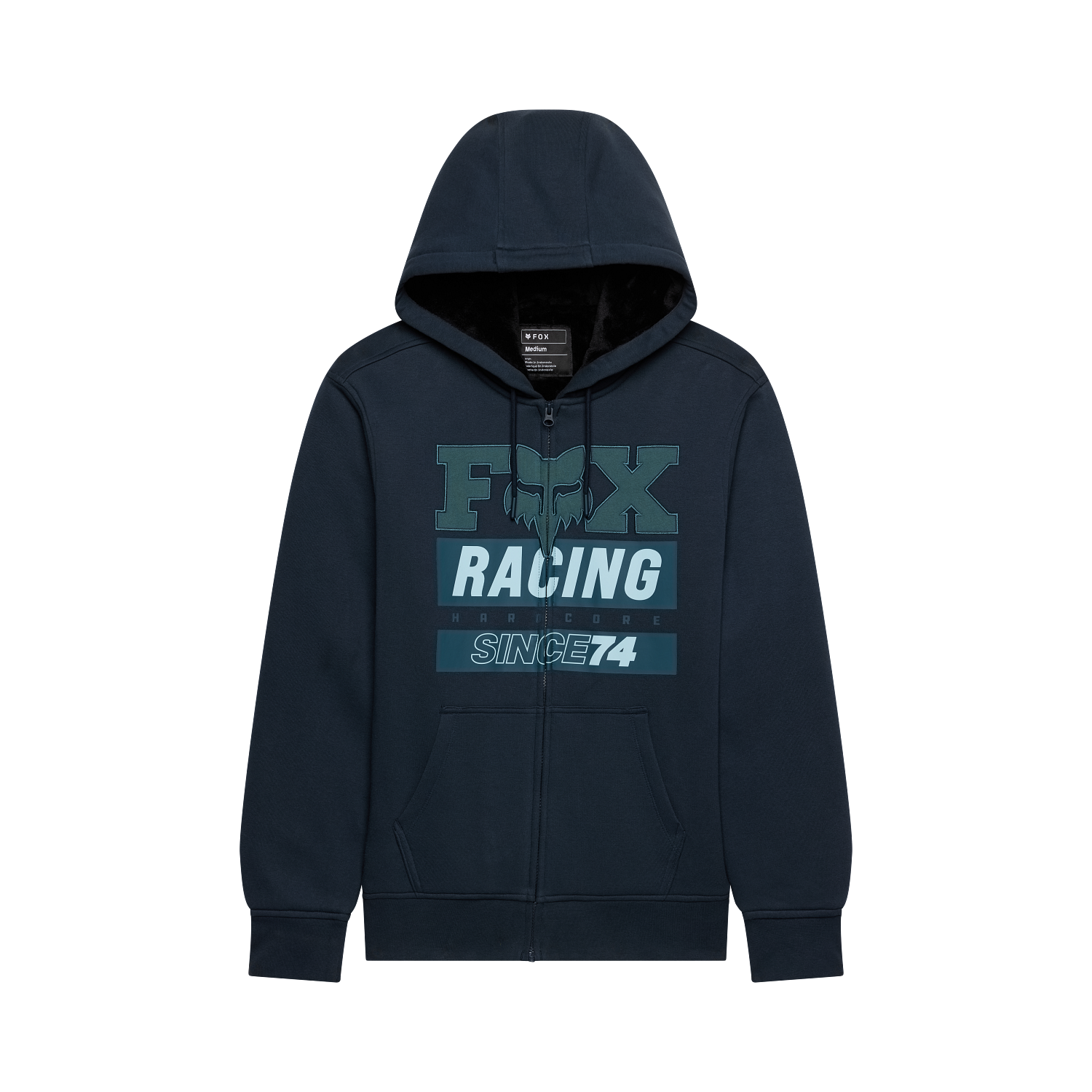 Fox Men's Since 74 Sasquatch Fleece Full-Zip Hoodie - Midnight