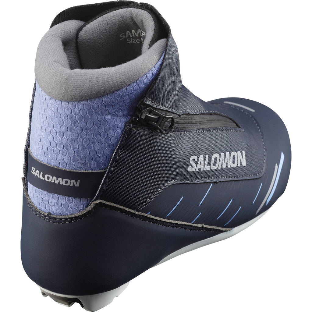 Salomon Women's RC8 Vitane Prolink Classic Nordic Ski Boots - Ebony, back view