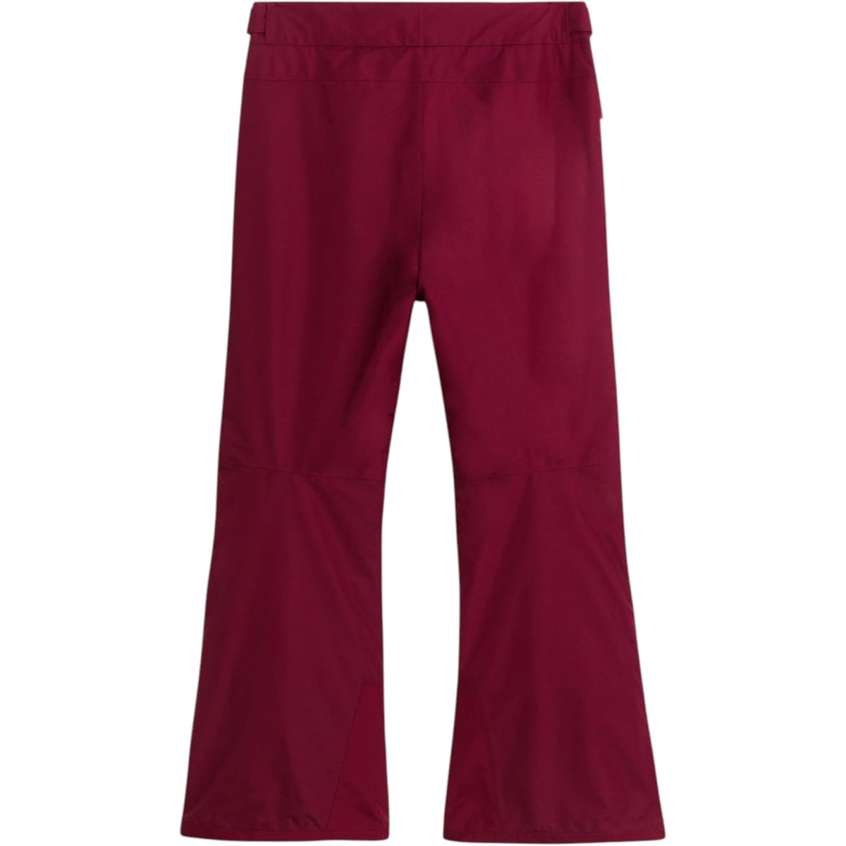The North Face Girls' Freedom Insulated Pant in Burgundy Crush, back