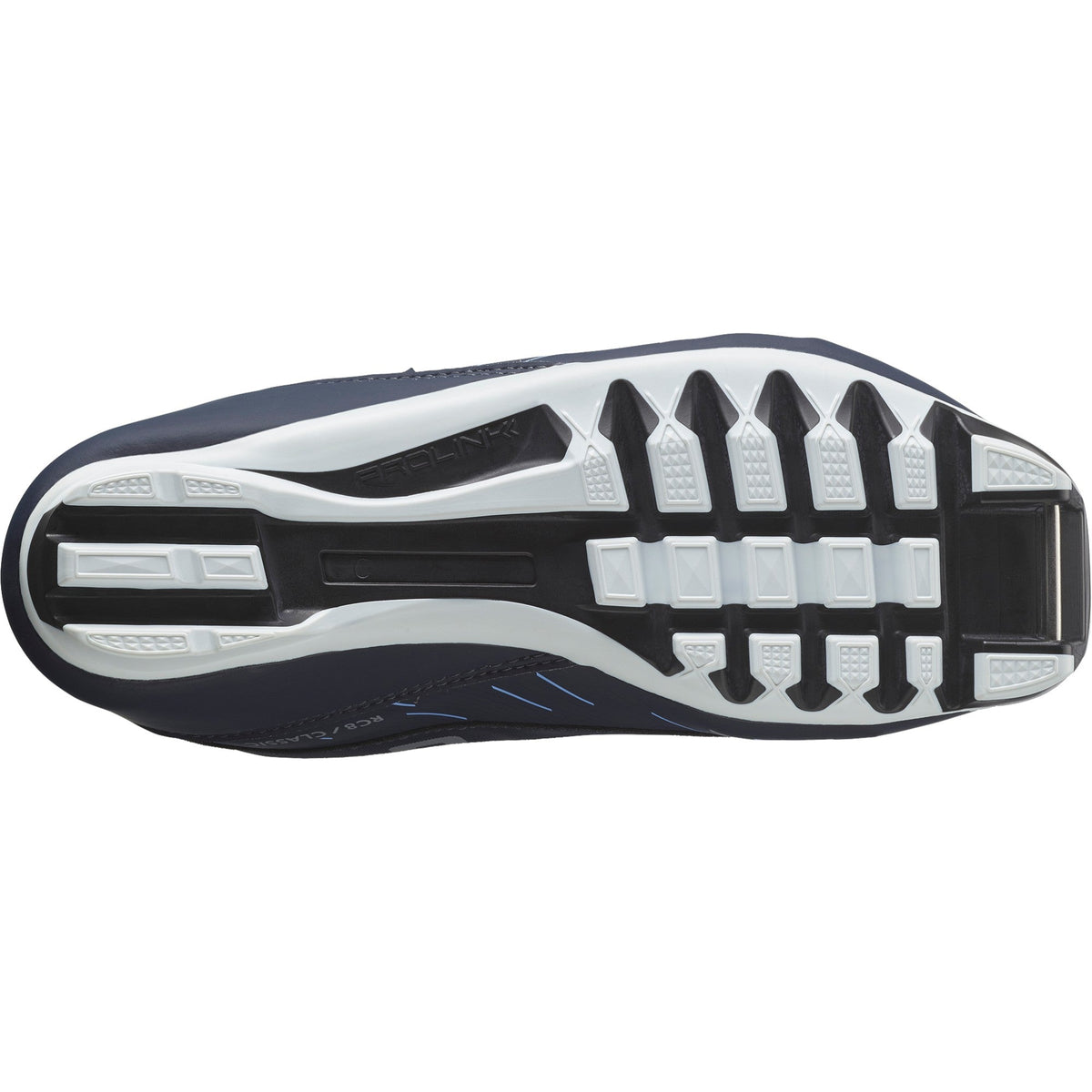 Salomon Women's RC8 Vitane Prolink Classic Nordic Ski Boots - Ebony, sole view