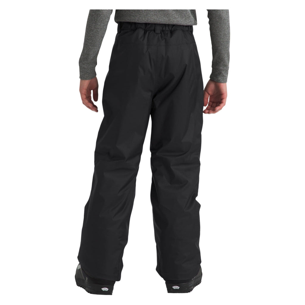 The North Face Boys' Freedom Insulated Pant, black, back on model