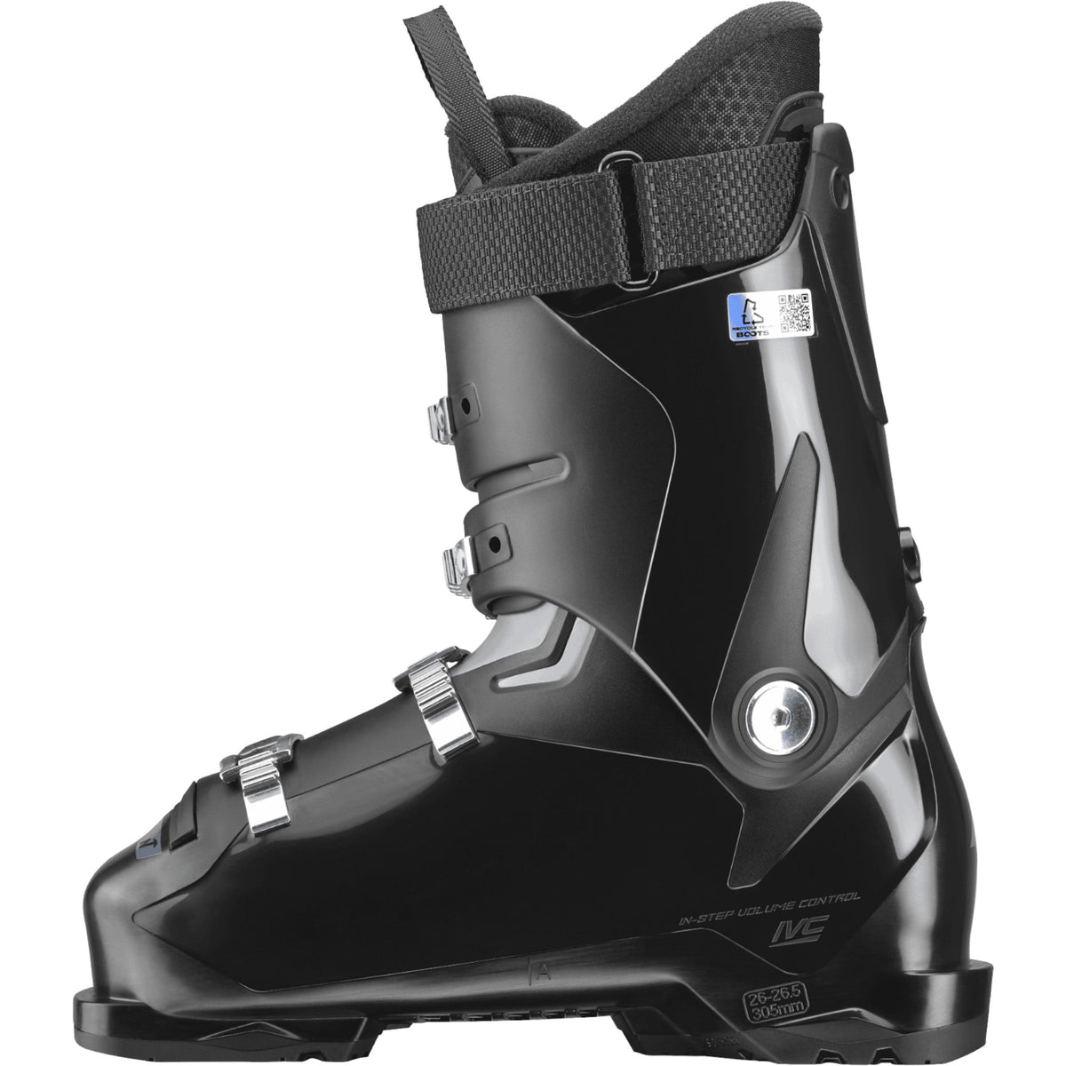 Nordica Men's The Cruise Ski Boots - Black/Grey/Red, side view