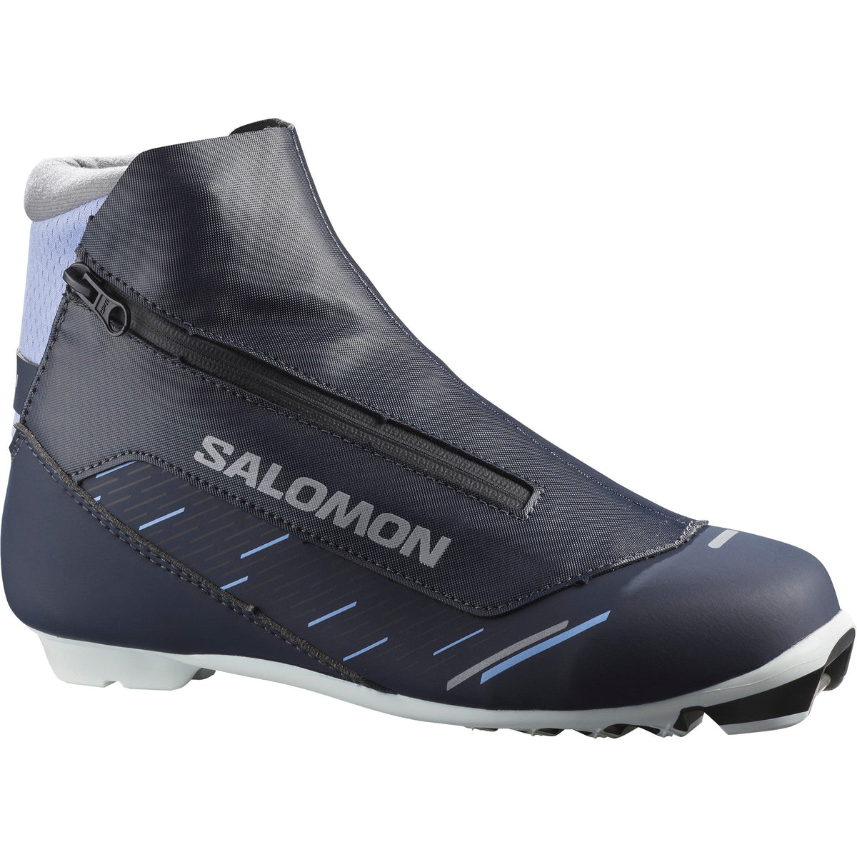Salomon Women's RC8 Vitane Prolink Classic Nordic Ski Boots - Ebony, front view