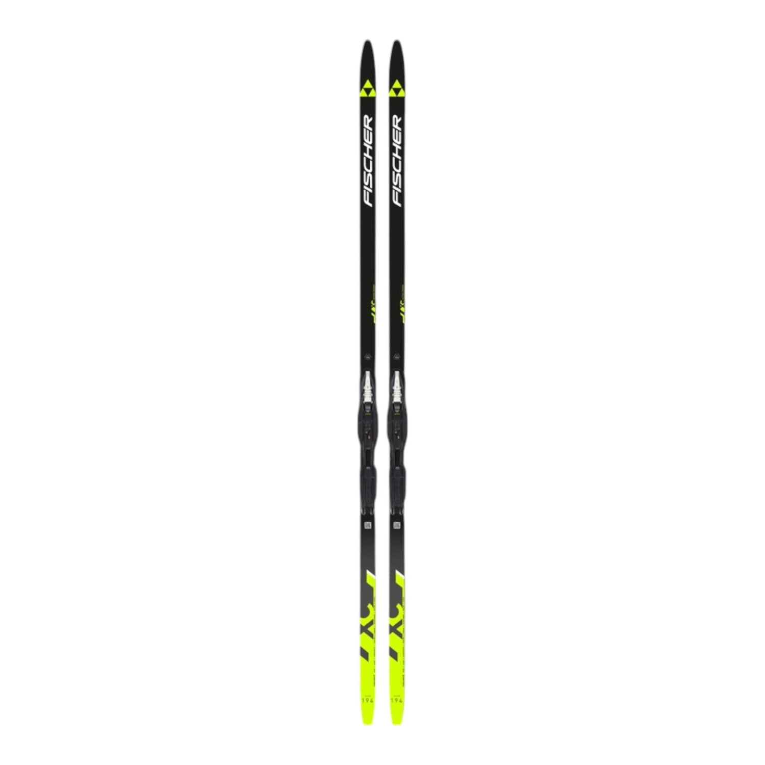 Fischer Twin Skin Active Mounted+Compact Step-IN IPF Adult Cross-Country Skis
