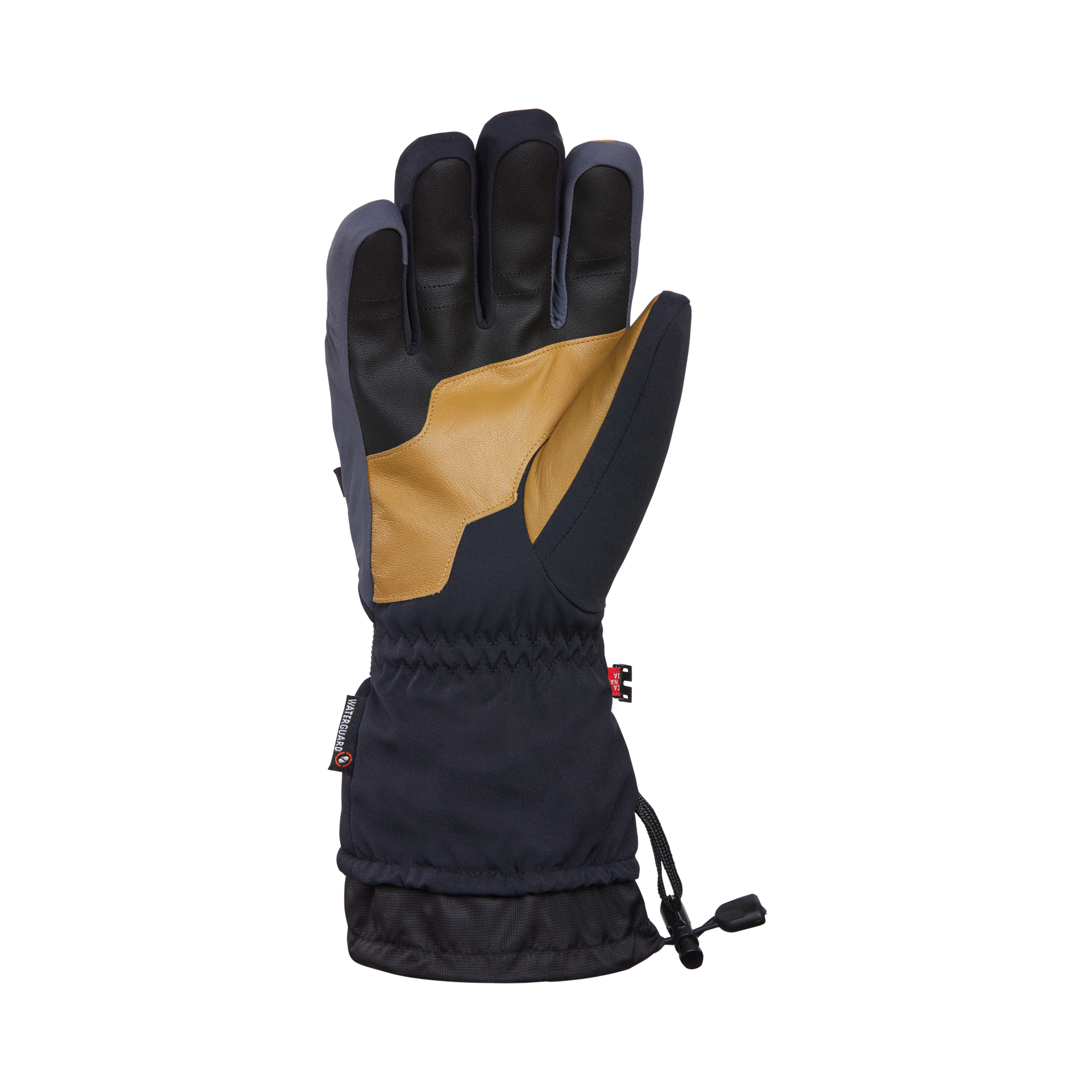 Kombi The Keen Glove in Asphalt - palm detail