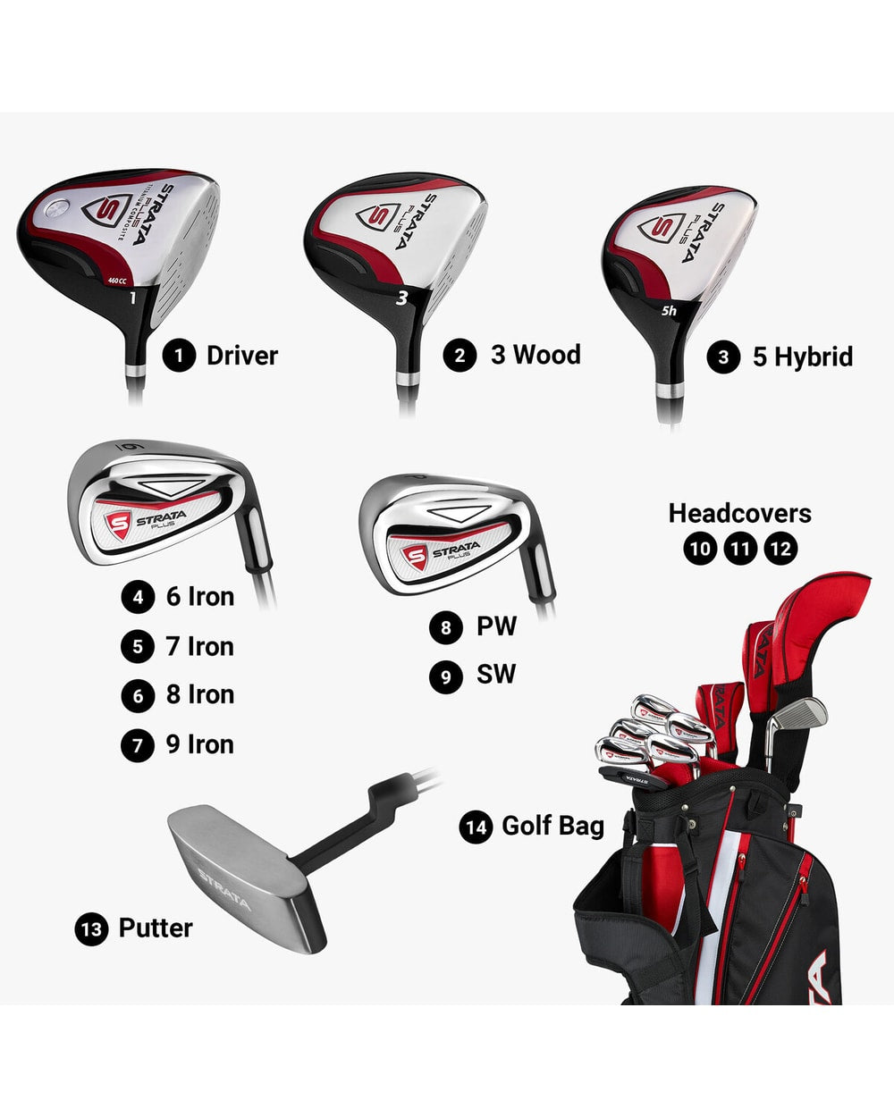 Callaway Men’s Strata Plus 14-Piece Set