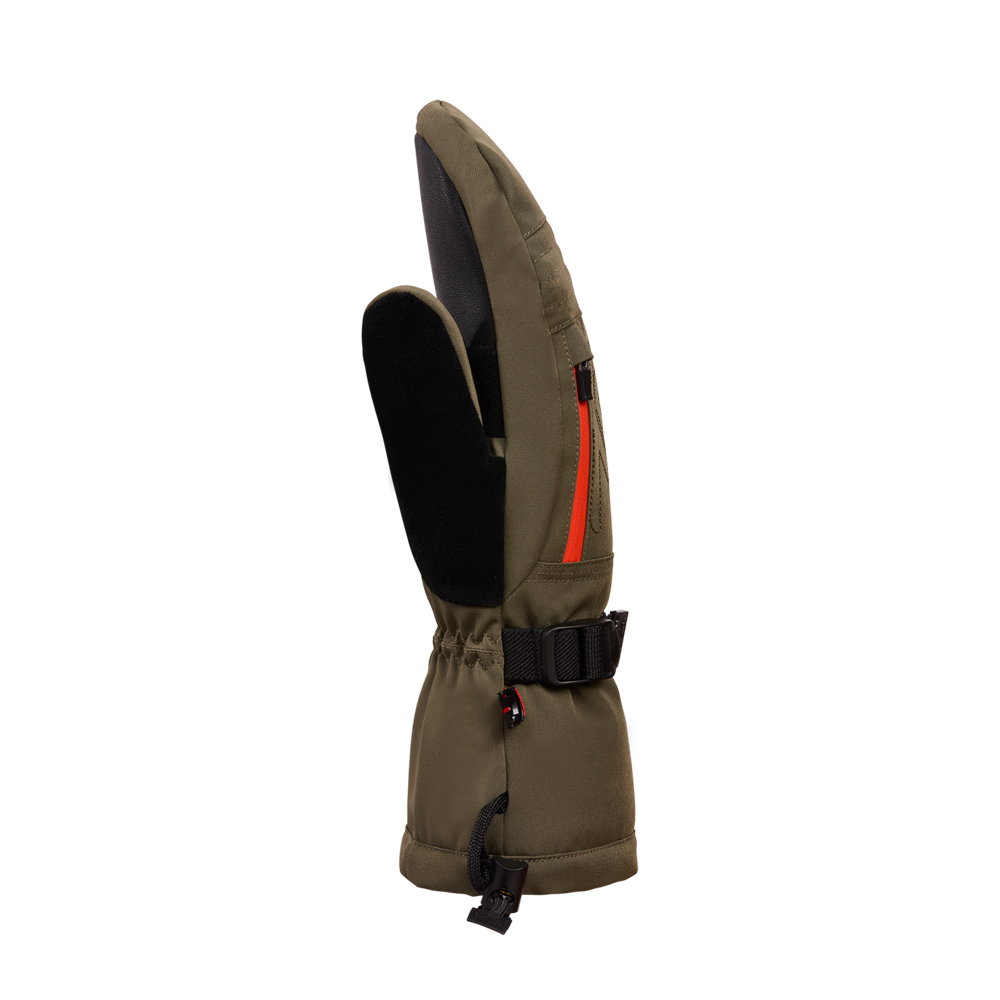 Kombi Trek Mitts - Fern with Kombi Red back