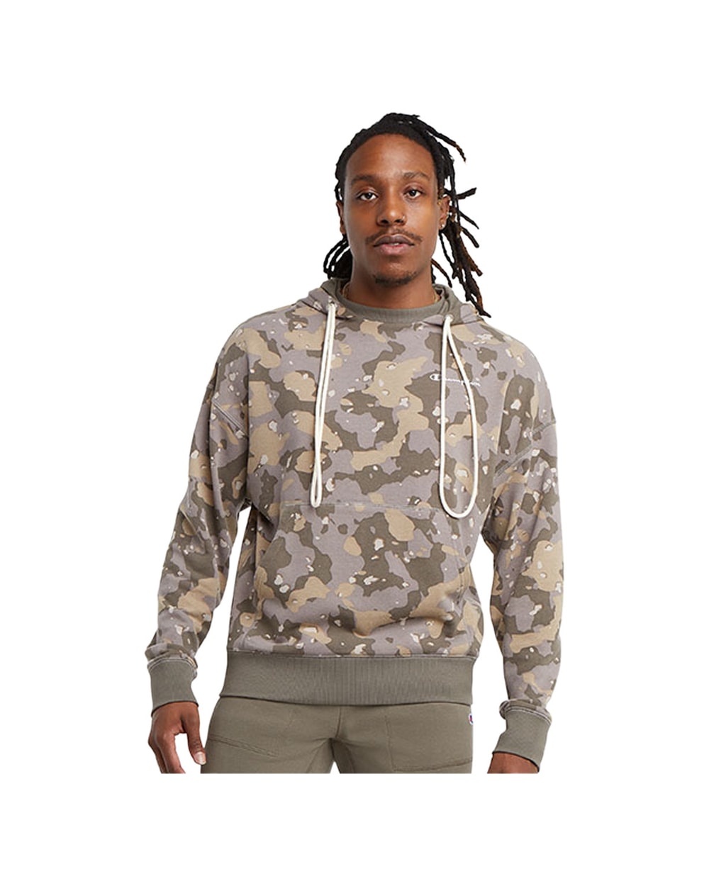 Champion Men's AOP Global Explorer French Terry Hoodie