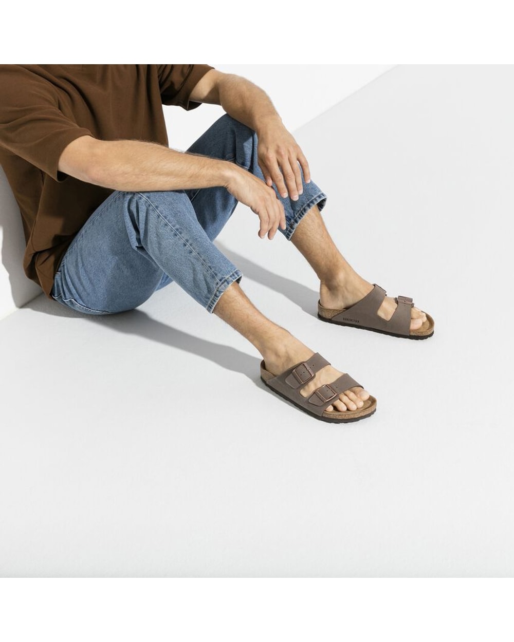 Birkenstock Men's Arizona Birkibuc Sandals