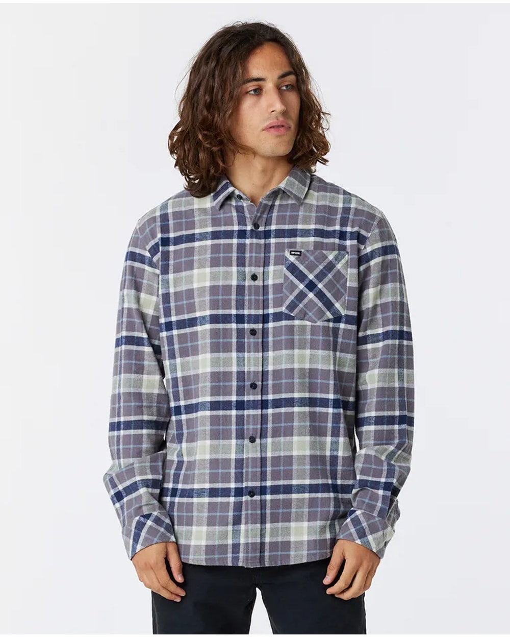 Rip Curl Men's Checked In Flannel Shirt