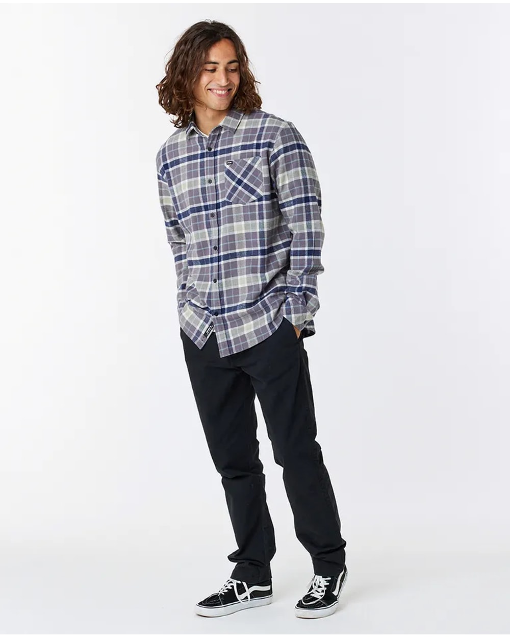 Rip Curl Men's Checked In Flannel Shirt