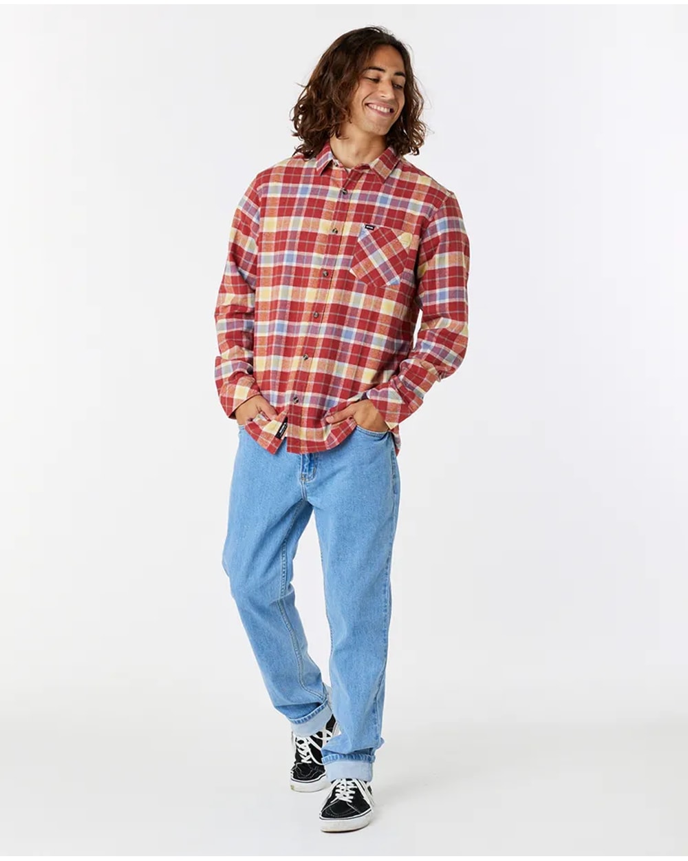 Rip Curl Men's Checked In Flannel Shirt