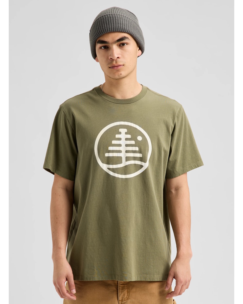 Burton Men's Family Tree Short Sleeve T-Shirt - Forest Moss