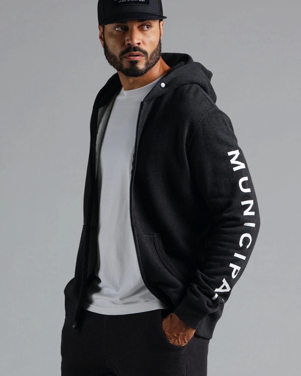 Municipal Men's Gameday Full Zip Hoodie