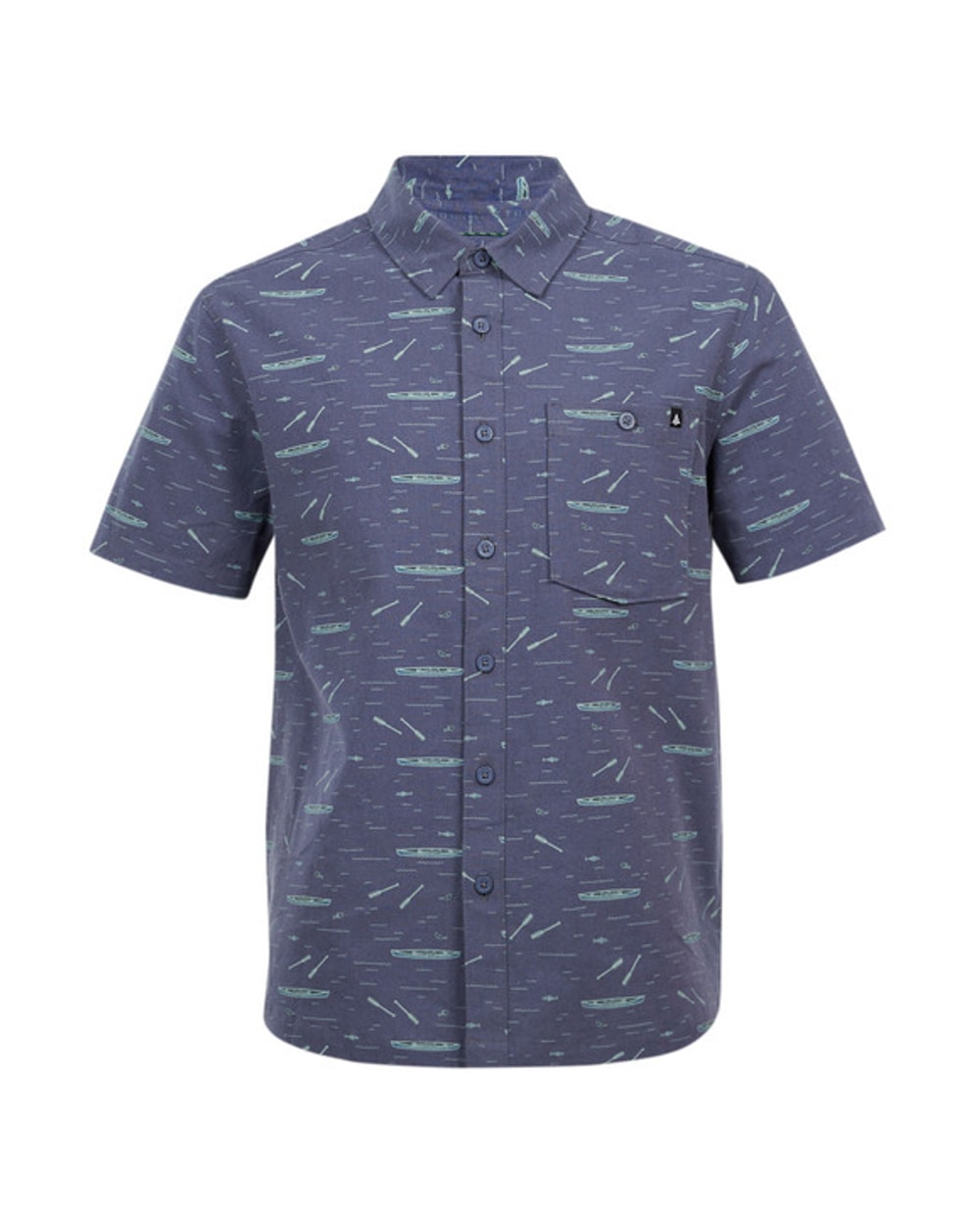 Men's Hardisty Canoe AOP Short-Sleeved Shirt