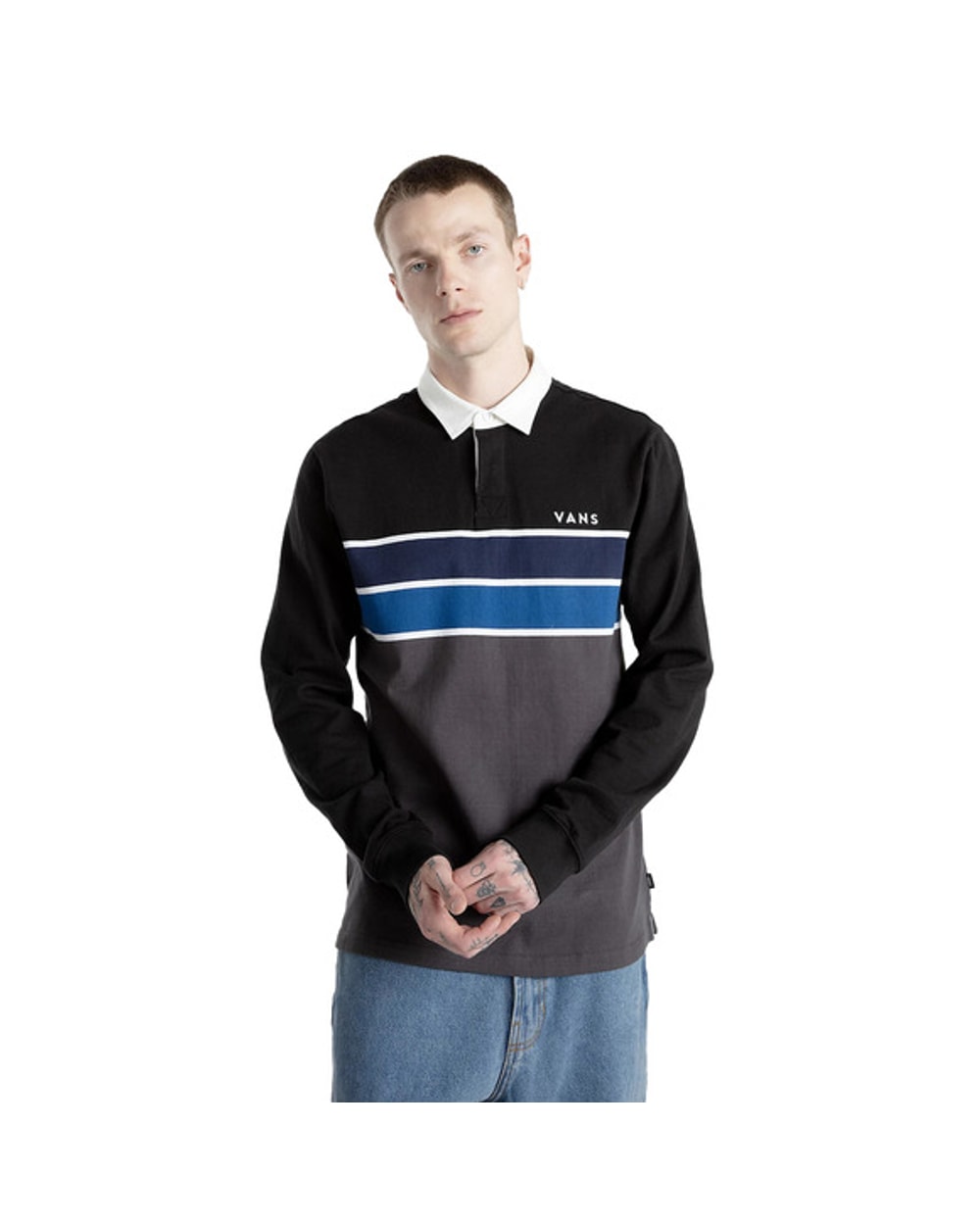 Men's Harrison Rugy Long Sleeved Polo