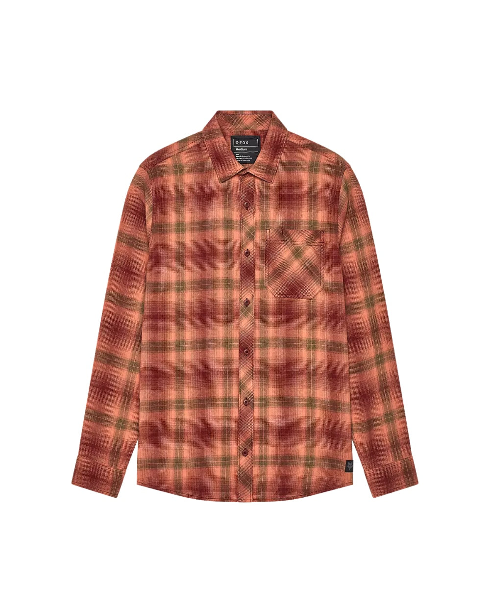 Fox Men's Head Survivalist Flannel Shirt