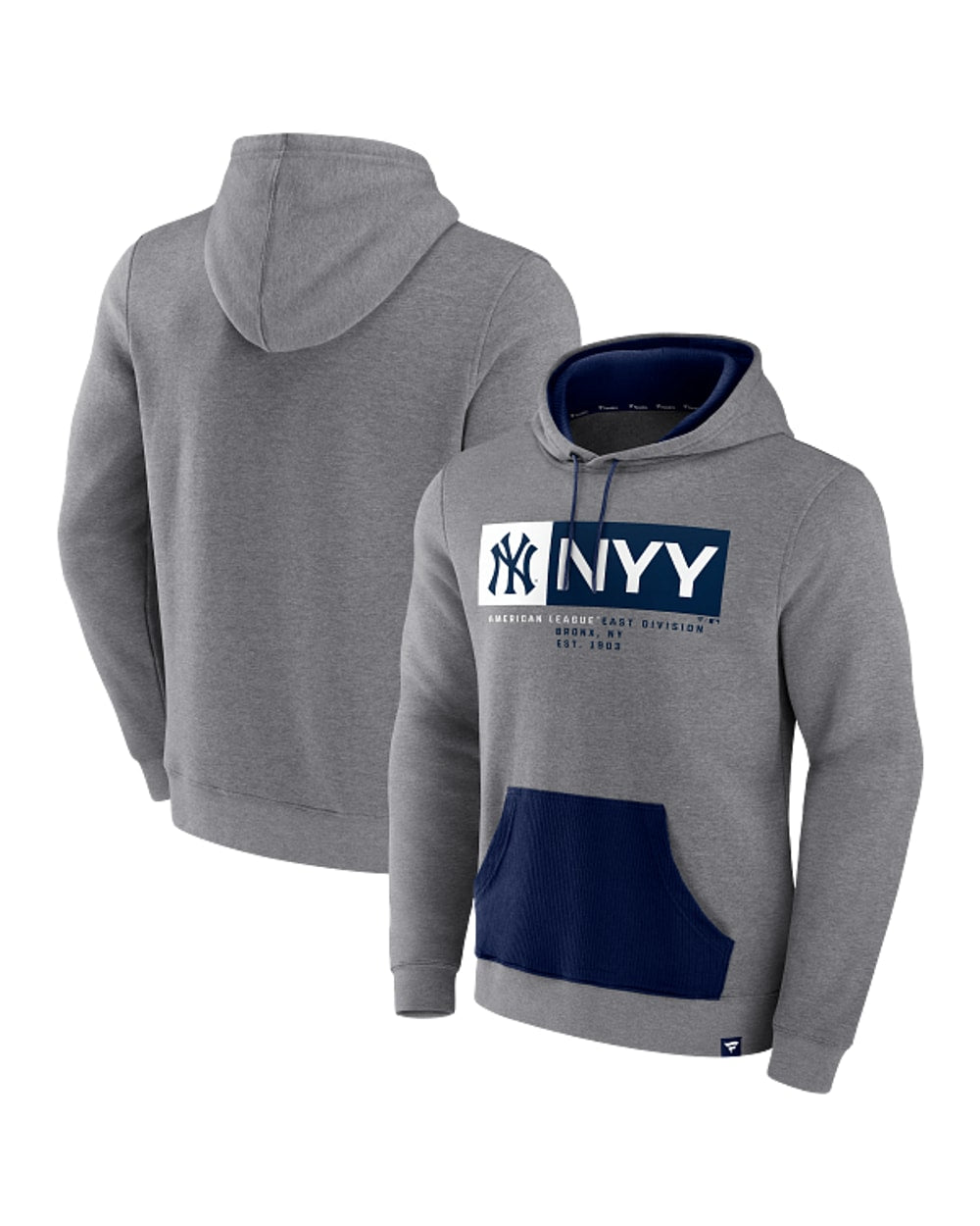 Fanatics Men's Iconic Fleece Rib Block Hoodie