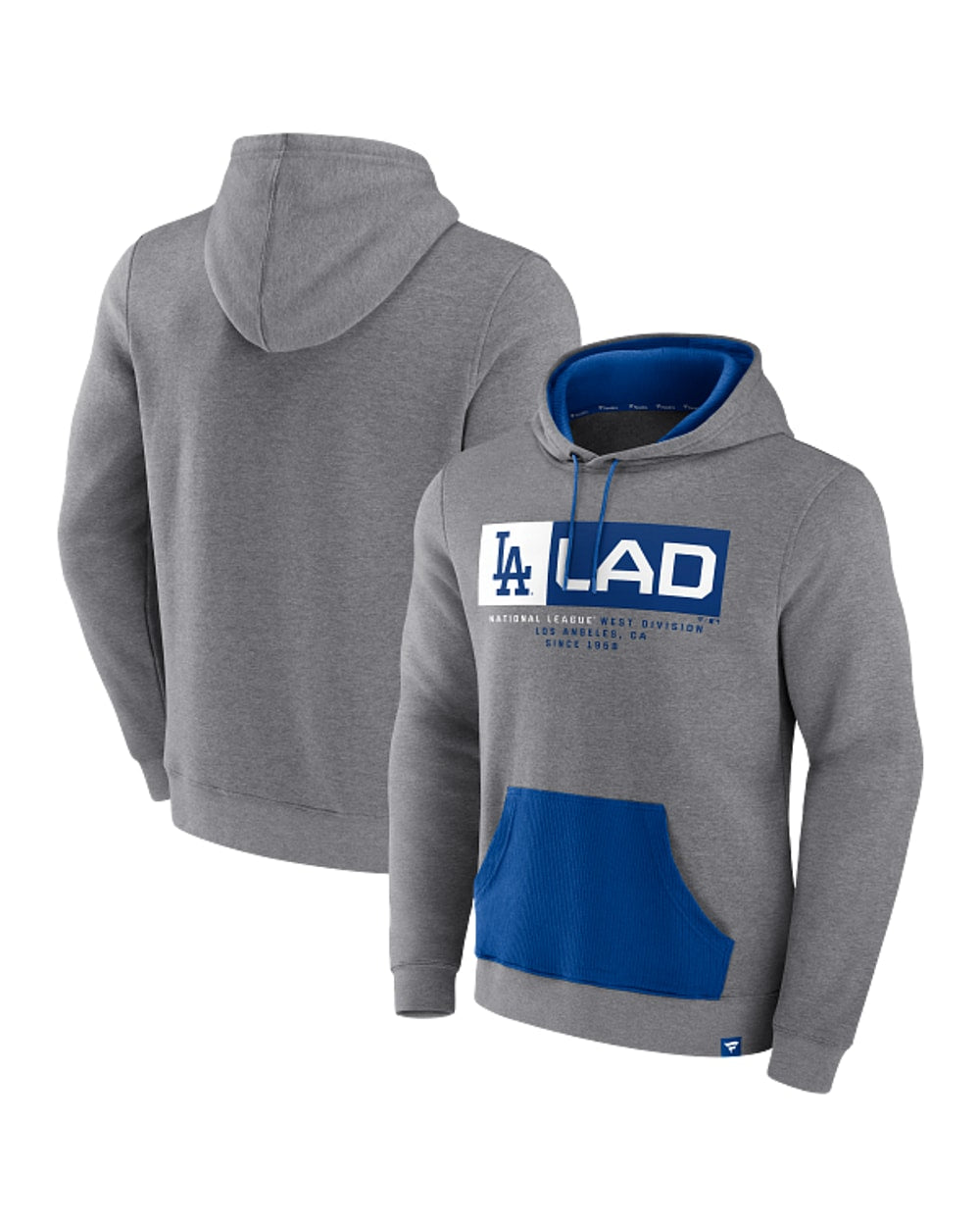 Fanatics Men's Iconic Fleece Rib Block Hoodie