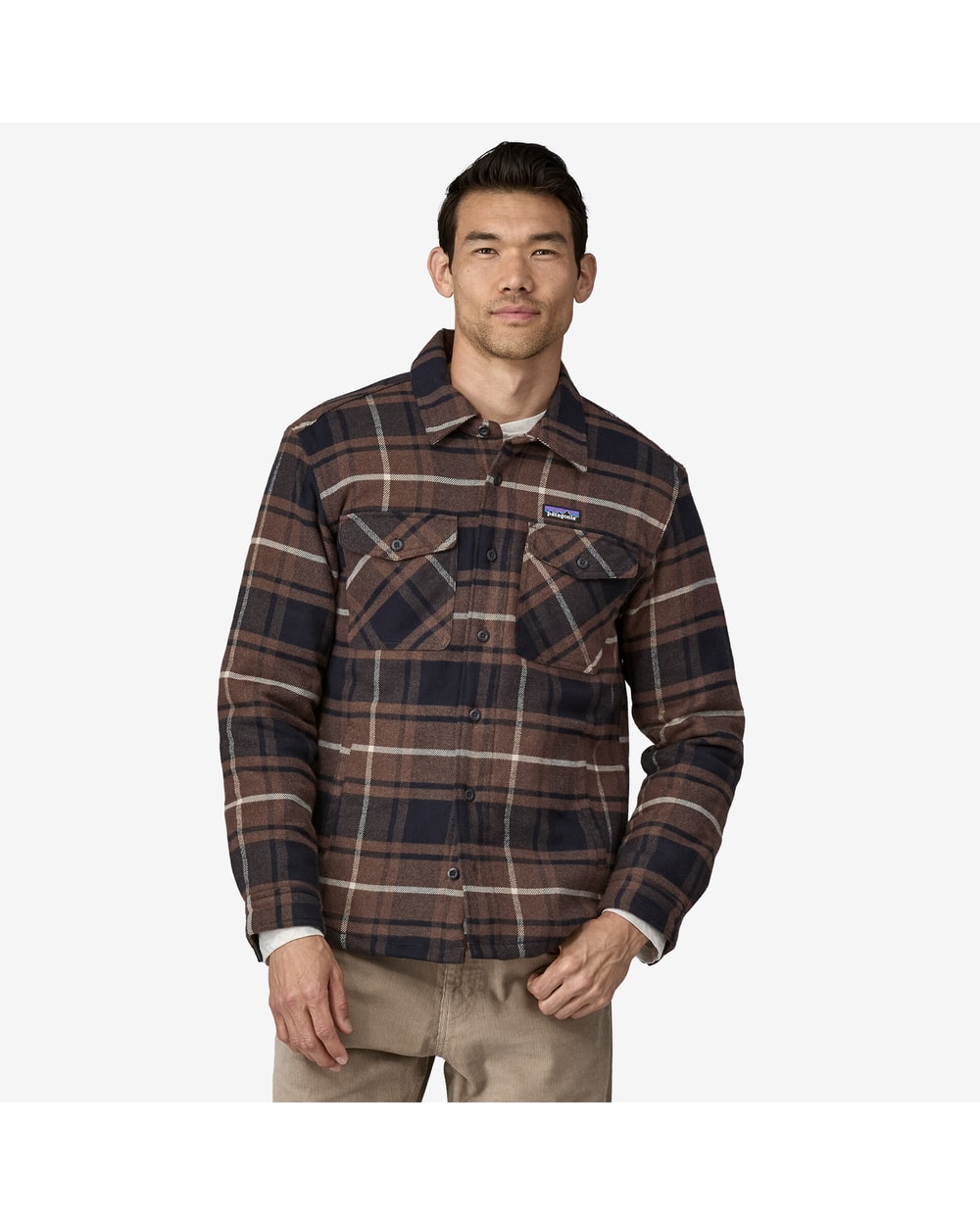Patagonia Men's Lightweight Insulated Fjord Flannel Shirt