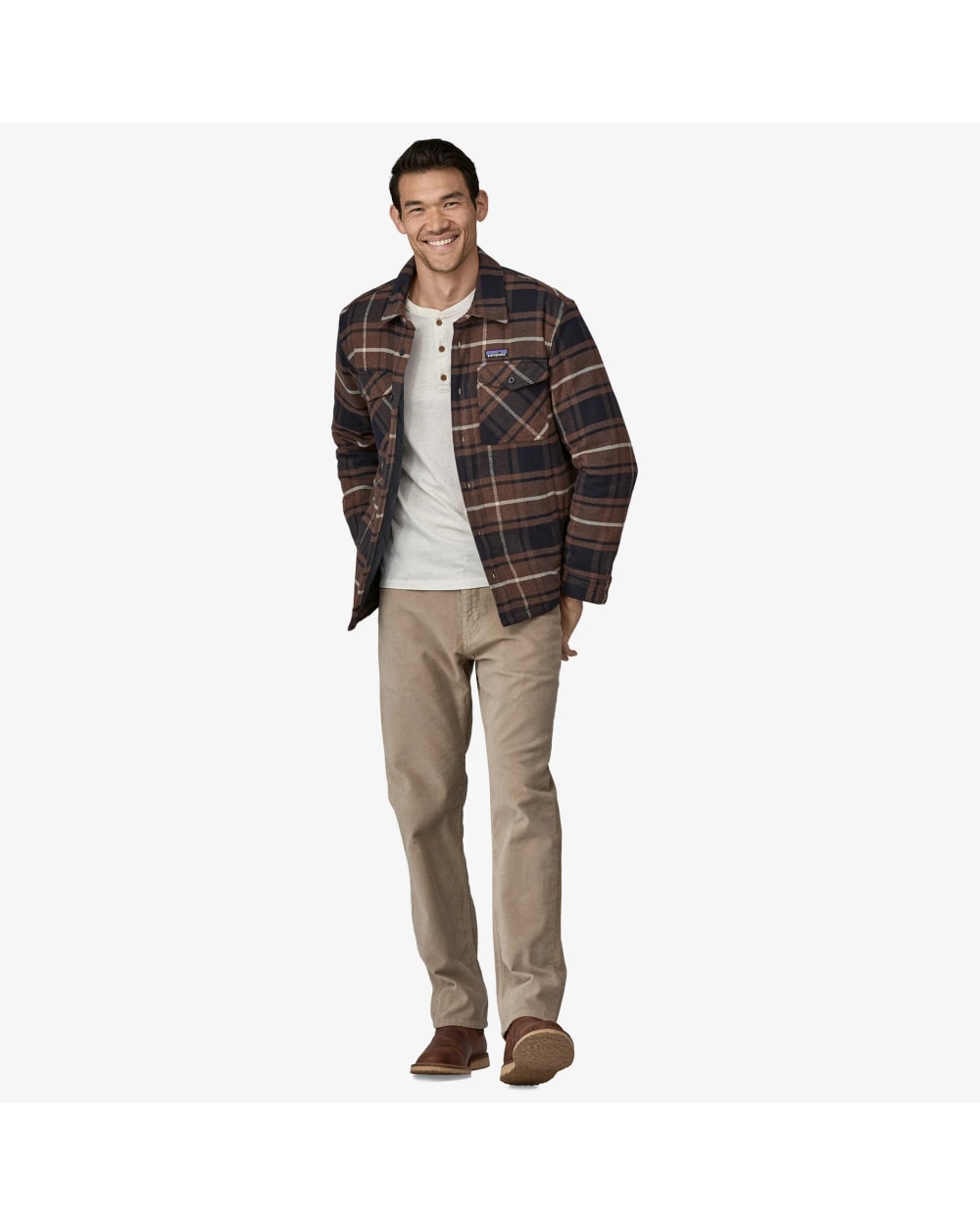 Patagonia Men's Lightweight Insulated Fjord Flannel Shirt