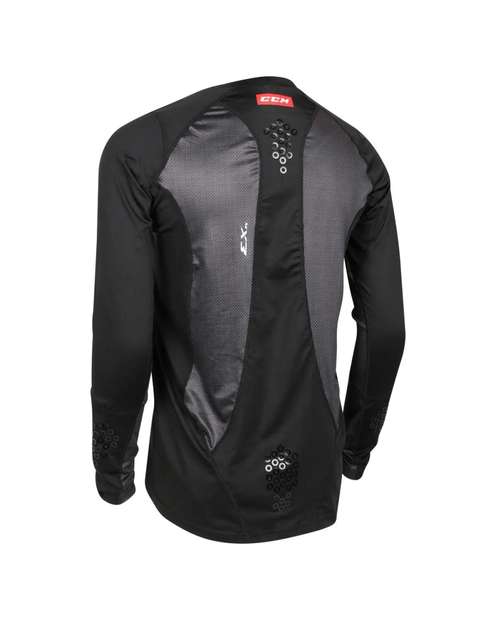 CCM Men's Long Sleeve Compression Top With Gel Application