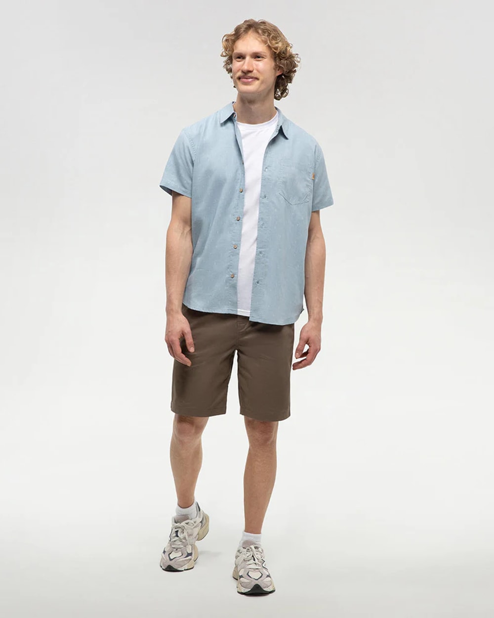 Tentree Men's Mancos Collared Short Sleeve Shirt