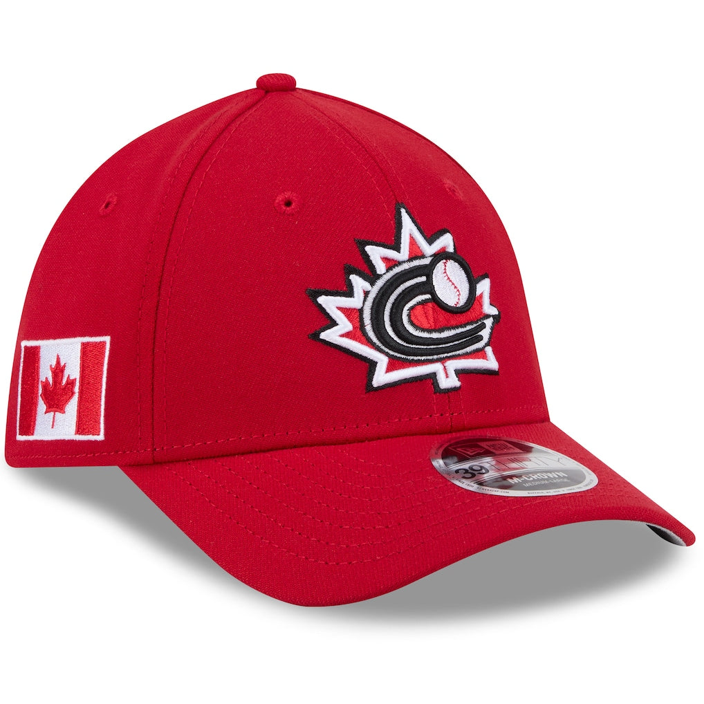New Era Canada 2026 World Baseball Classic M-Crown 39THIRTY Flex Hat