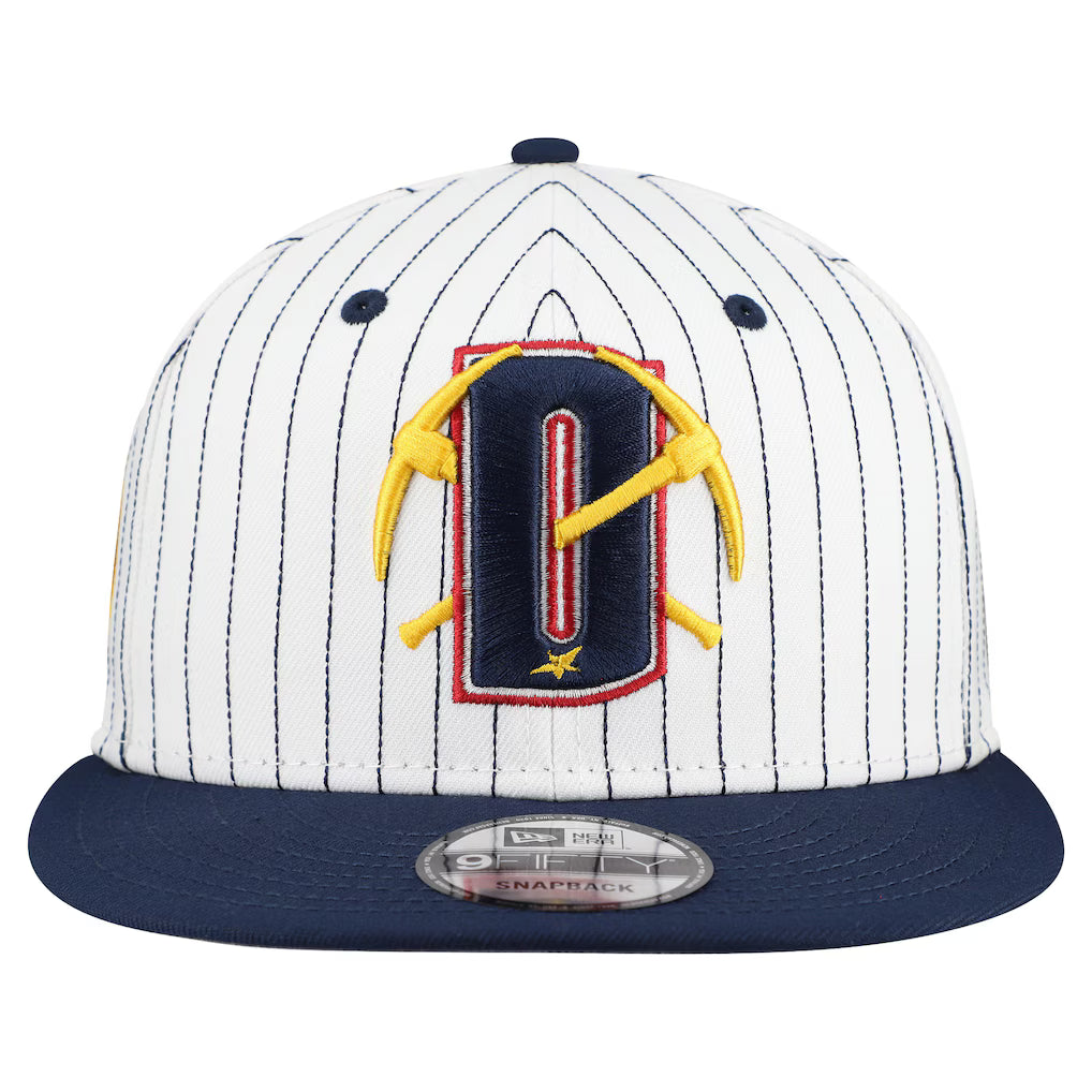 New Era Denver Nuggets Deceptor Pinstripe 9FIFTY Snapback Hat