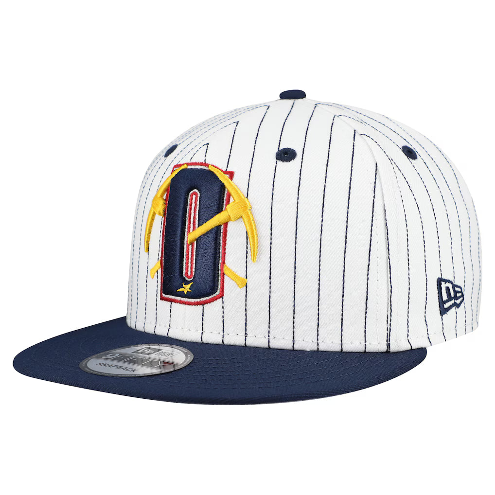 New Era Denver Nuggets Deceptor Pinstripe 9FIFTY Snapback Hat